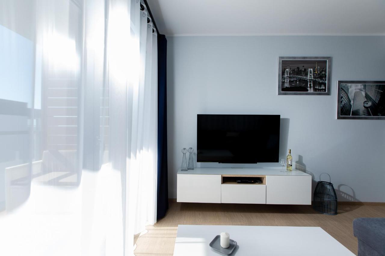 Apartament Blekitny Gardenia Dziwnow Z Widokiem Na Morze Epapartamenty Exterior foto