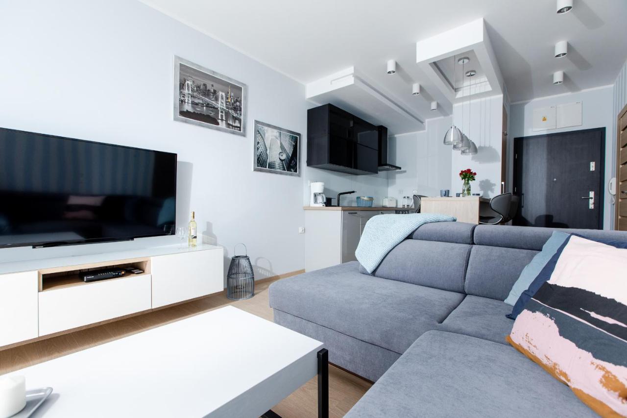 Apartament Blekitny Gardenia Dziwnow Z Widokiem Na Morze Epapartamenty Exterior foto